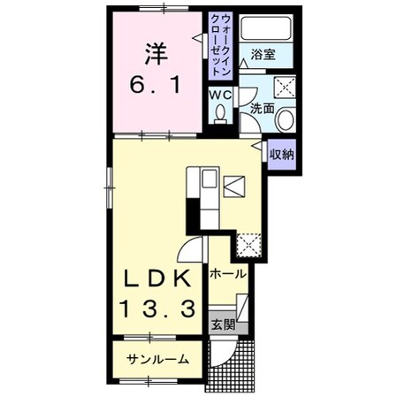 プラーンドルXIIの物件間取画像